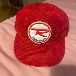 Old school corduroy rossignol hat